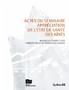 Actes du séminaire. Appréciation de l'état de santé des aînés : nouvelles perspectives conceptuelles et méthodologiques ; 20 novembre 2008 ; Québec